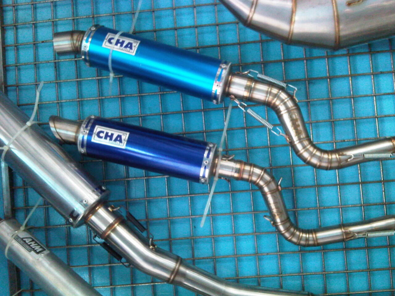 knalpot racing & "standaran" made by cha thailand