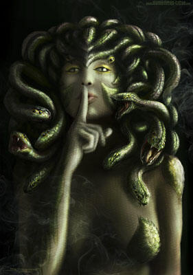 Gorgon - Medusa, Monster Wanita Berambut Ular Yang Terkutuk