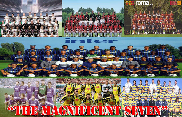 THE MAGNIFICENT SEVEN OF SERI A
