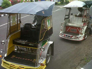 5 Transportasi Unik Indonesia