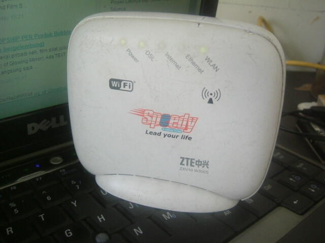 Wireless Wifi zte zxv10 w300s solo murah Hot Spot 2.4 g Bekas Normal