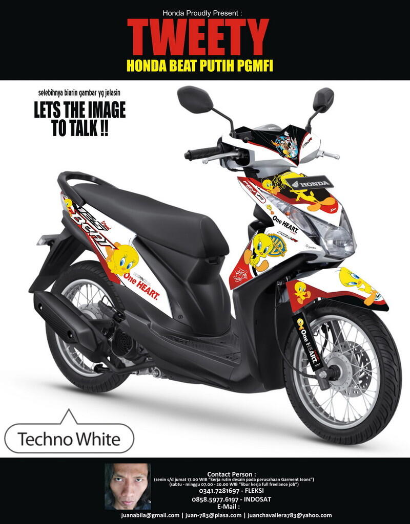 Download 92 Gambar Motor Honda Beat Terlengkap Bamboe Modif