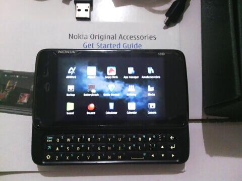 Jual Nokia N900 FullSet (mulus)