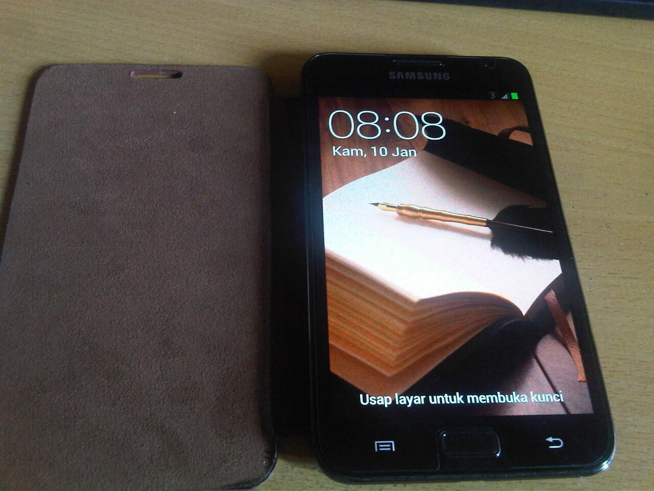 samsung galaxy note1 N7000 blueblack MALANG