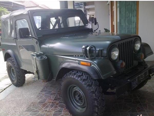 Terjual Dijual JEEP  CJ7  80 versi militer  KASKUS