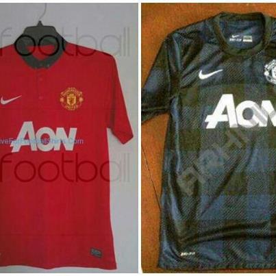 Ini dia gan seragam Manchester United 2013-2014. !