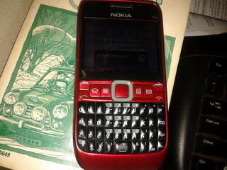 *> WTS Nokia E63 Red....<*