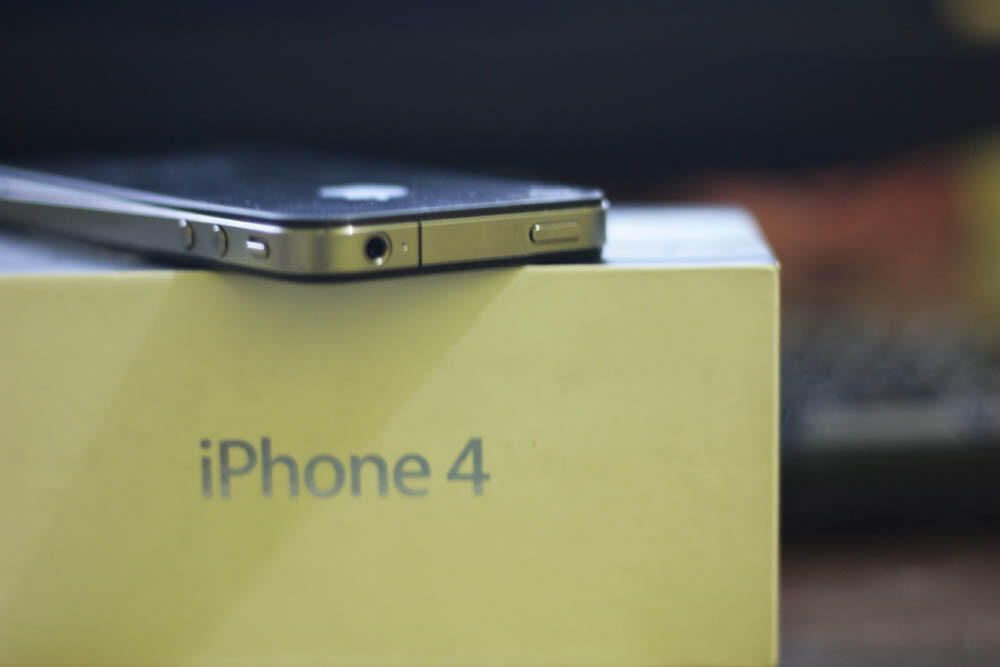 JUAL CEPAT! IPHONE 4 16 GB BLACK FULLSET MULUS FU, JAKARTA