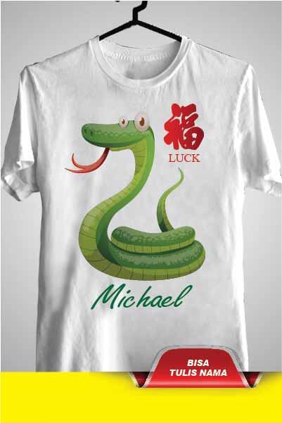 Kaos Imlek 2013 Tahun Ular Bisa Untuk Couple & Family