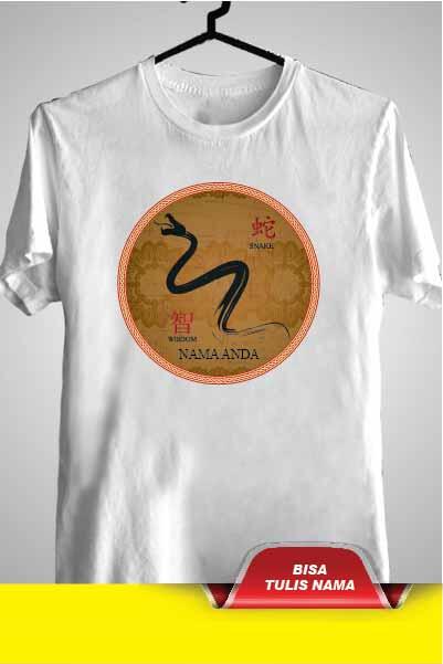Kaos Imlek 2013 Tahun Ular Bisa Untuk Couple & Family
