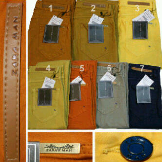 ZARA MAN CHINO AND SLIM FIT ! MURMER CEKIDOT GAN !! UNDER 200RB!!