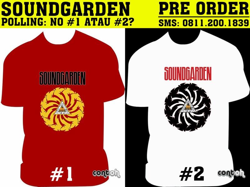 PRE ORDER KAOS "SOUNDGARDEN" (PLASTISOL)