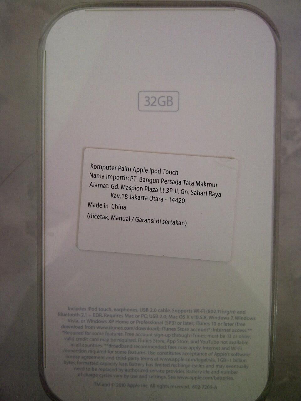 iPod Touch 4th Gen 32GB - Black