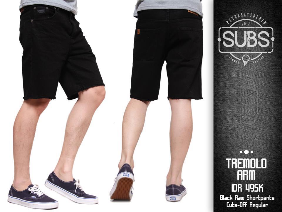 PSD shortpants PSD petersaysdenim PSD tremolo arm size 26 baru solo-jogja murah..
