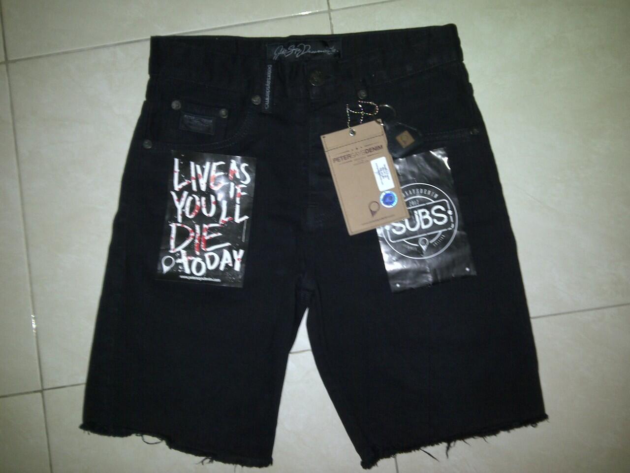 Celana Pendek Petersaysdenim (PSD) TREMOLO ARM BARU gress DIJAMIN ASLI size 26