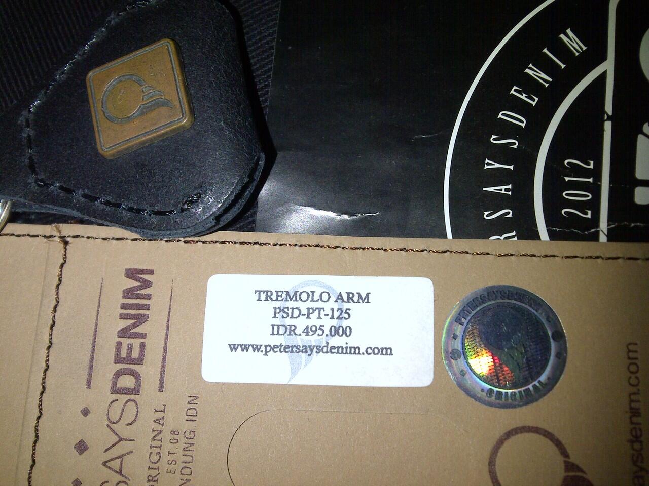 Celana Pendek Petersaysdenim (PSD) TREMOLO ARM BARU gress DIJAMIN ASLI size 26
