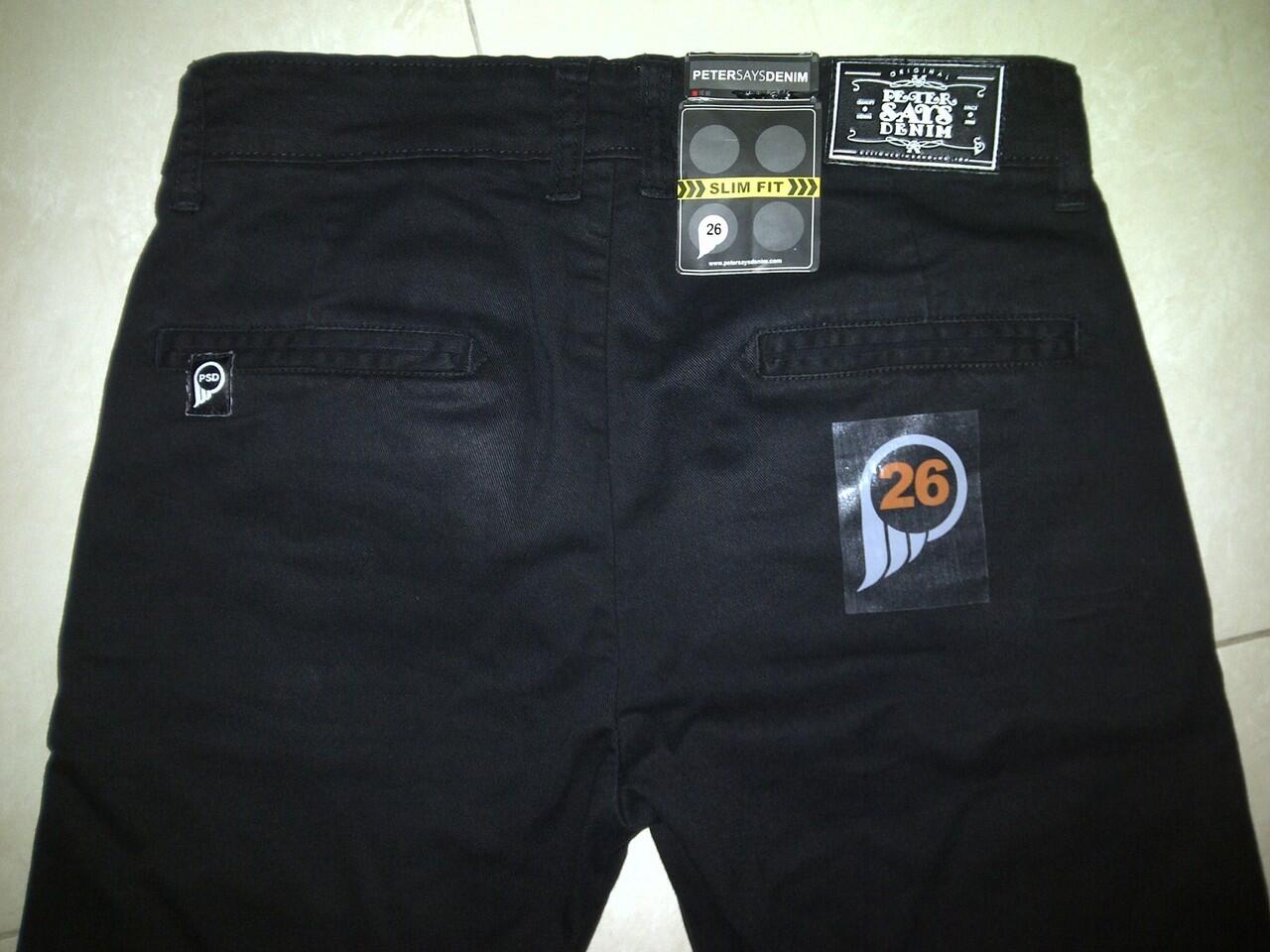 JUAL Chino Pant Petersaysdenim (PSD) CATAPULT baru gress DIJAMIN ASLI size 26