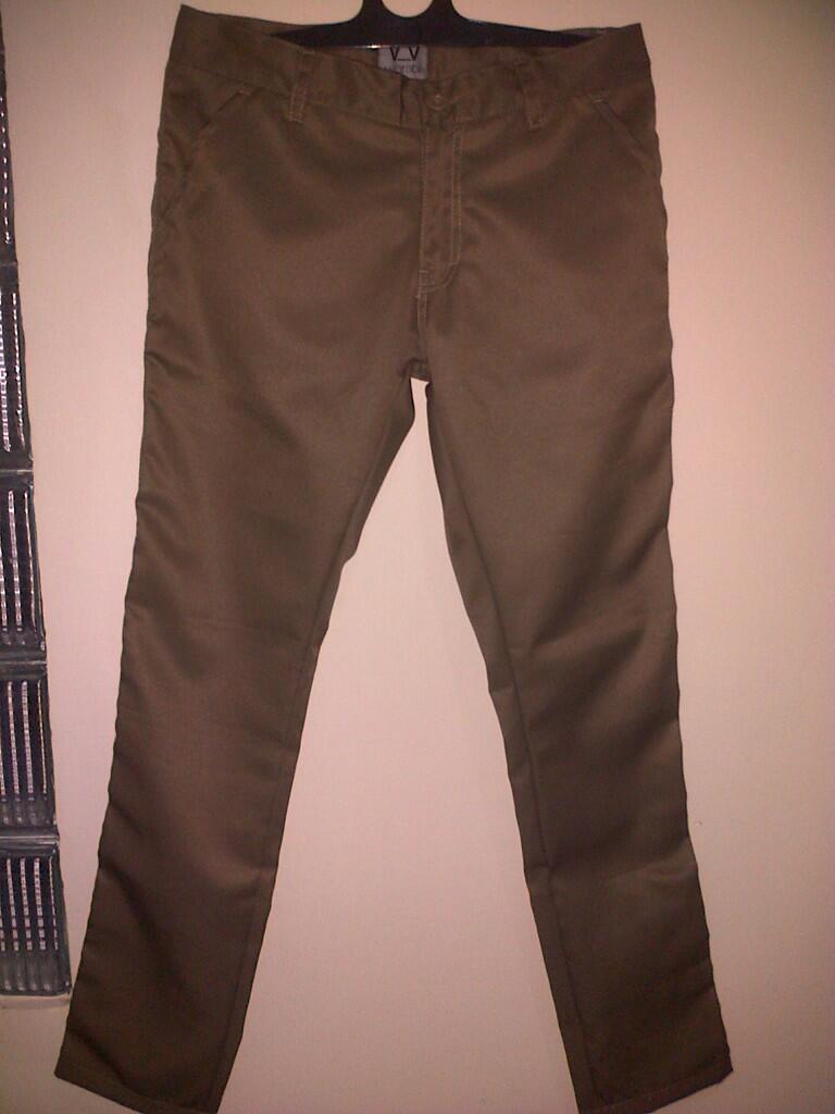 JUAL Chino Size 33 Dark Khaki Masih Gresss...