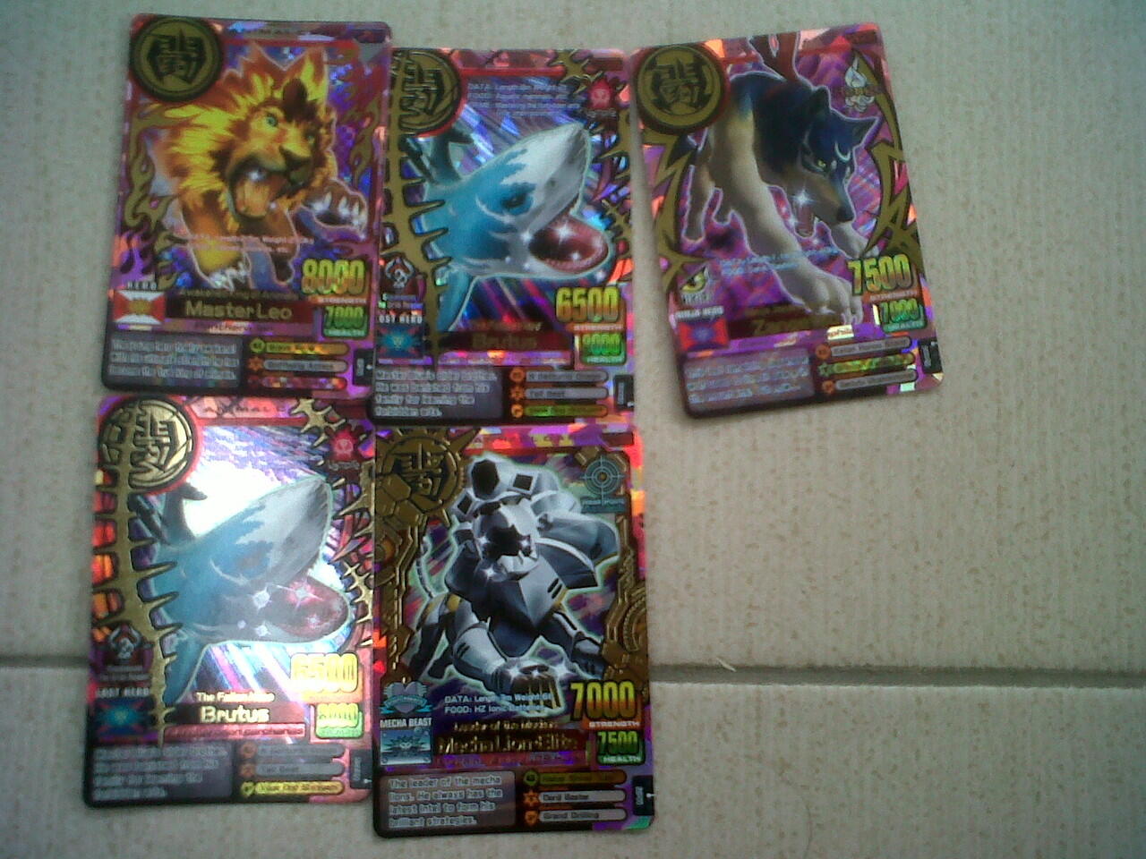 For Sale Animal Kaiser Card Evolution 5