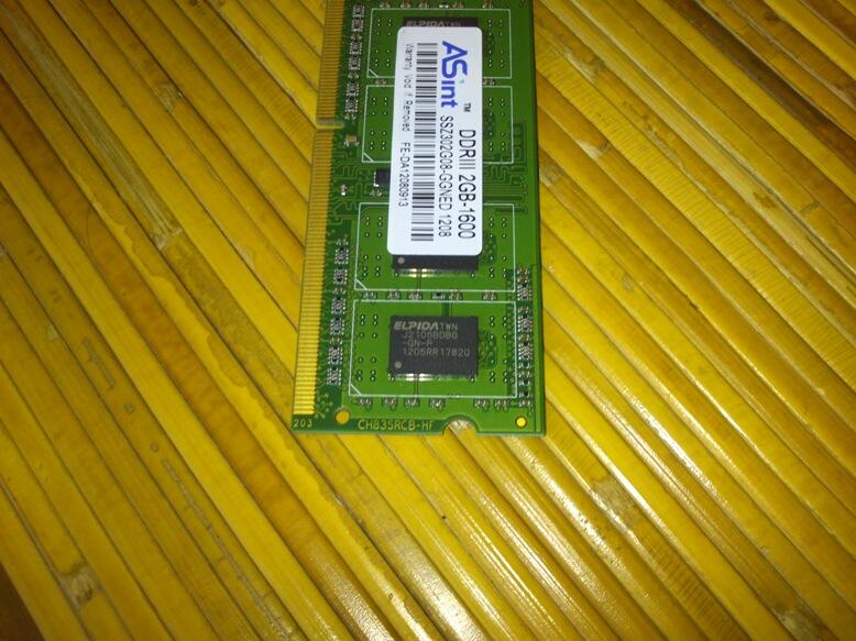 Sodim / Ram Laptop Elpida ASint DDR3 2GB 1600