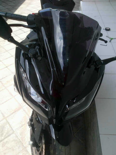 Terjual RACUN WINDSHIELD - Z250 REPLIKA ERMAX - NINJA 250 