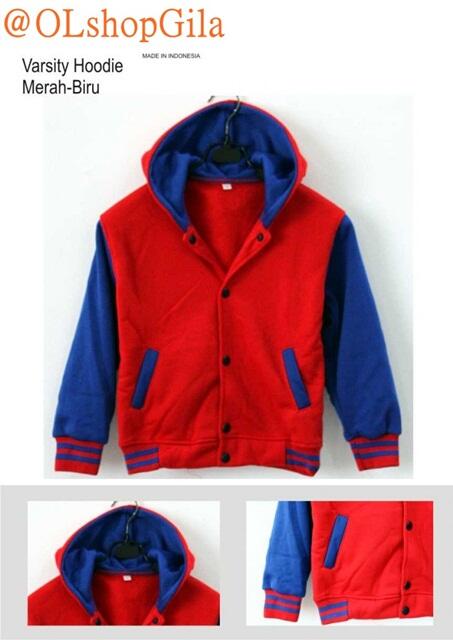 Jual Jaket Anak Di Bandung (Jaket Varsity Hoodie Anak & Jaket Varsity Anak)