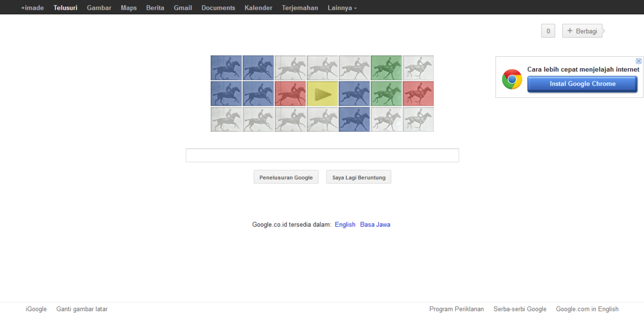 page unik google 