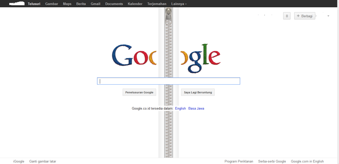 page unik google 