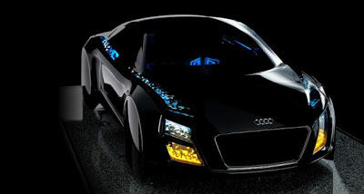 Pencahayaan Canggih Mobil Audi