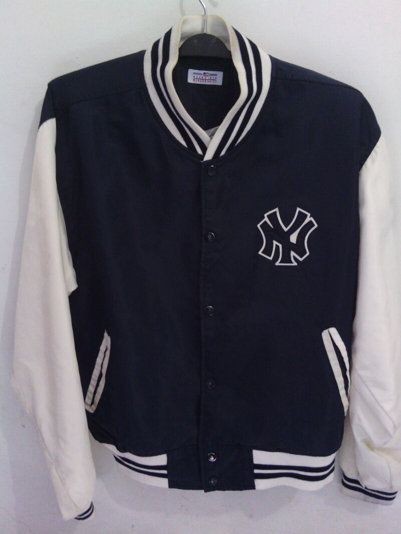 jaket baseball yankees genuine merchandise 2nd