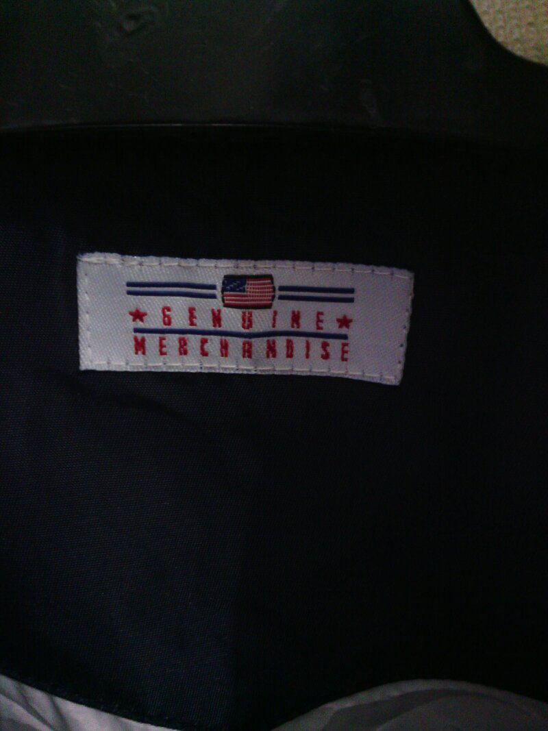 jaket baseball yankees genuine merchandise 2nd