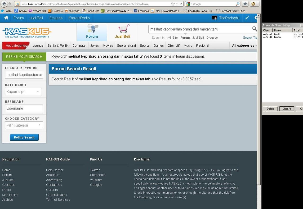 Melihat kebribadian seseorang dari makan tahu