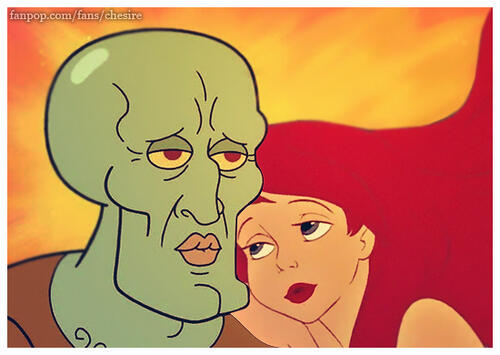 SQUIDWARD HANSOME
