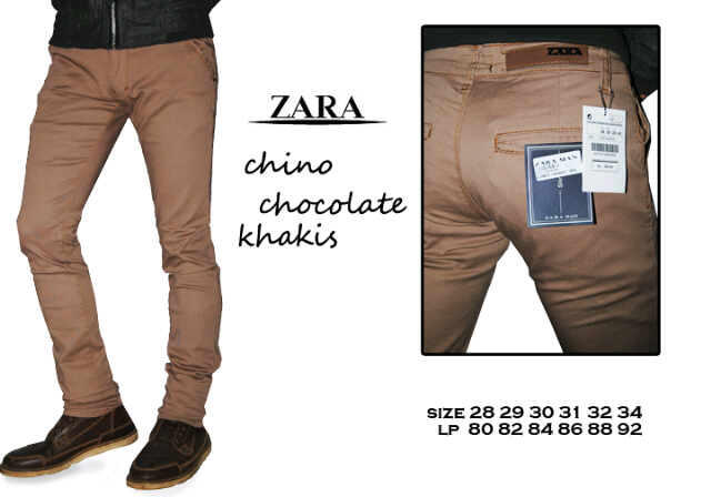 Jual Celana Pria ZARA Chino dan Jeans Harga Super Murah!!!