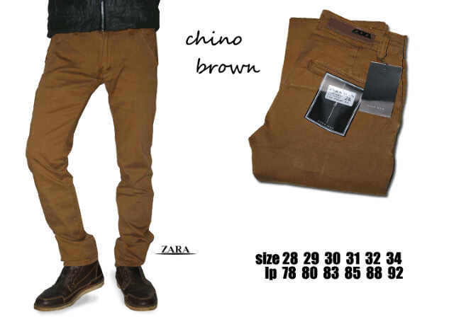 Jual Celana Pria ZARA Chino dan Jeans Harga Super Murah!!!