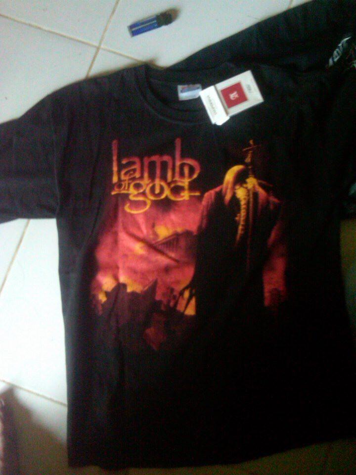 lapak kaos metal 2nd but like new alias kondisi 98%