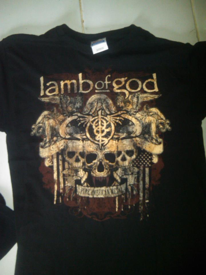 lapak kaos metal 2nd but like new alias kondisi 98%