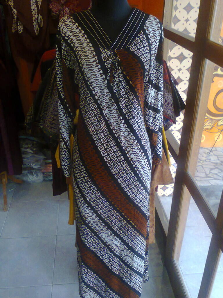 Batik ceria longdres cap produksi sendiri lhow agan/sista