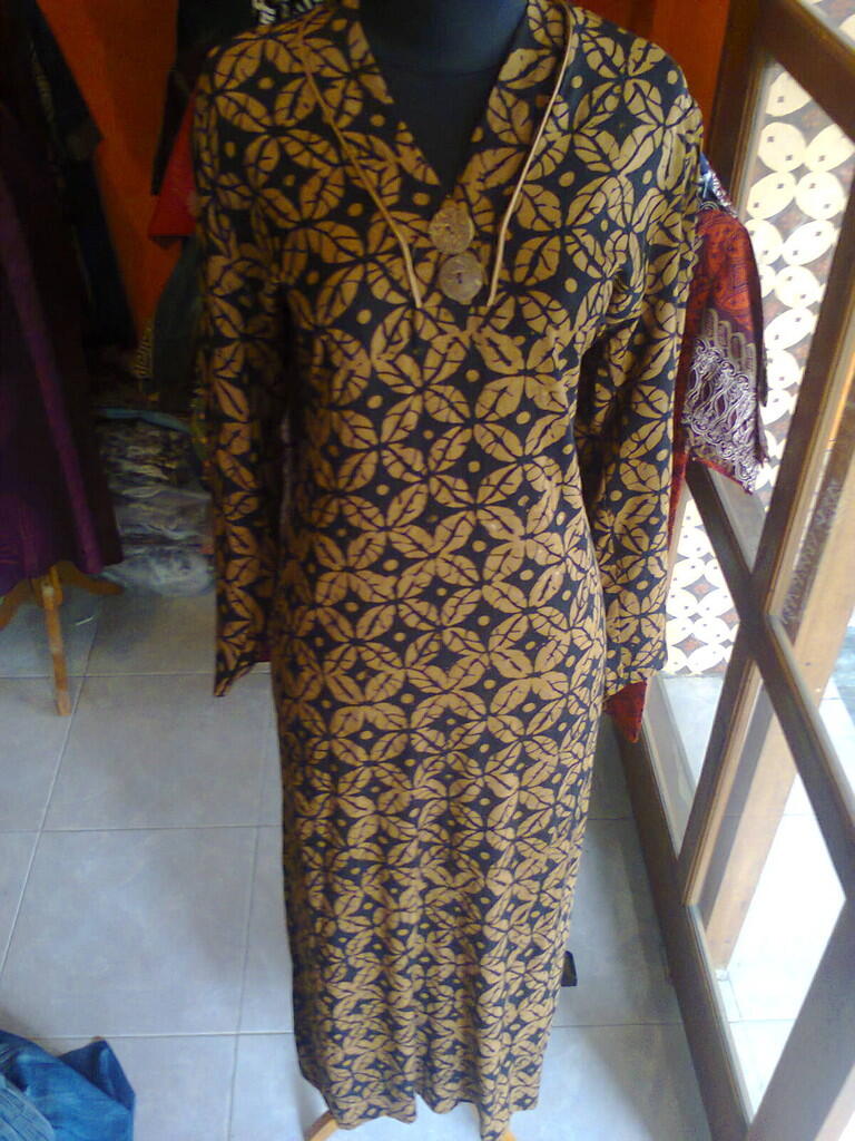 Batik ceria longdres cap produksi sendiri lhow agan/sista