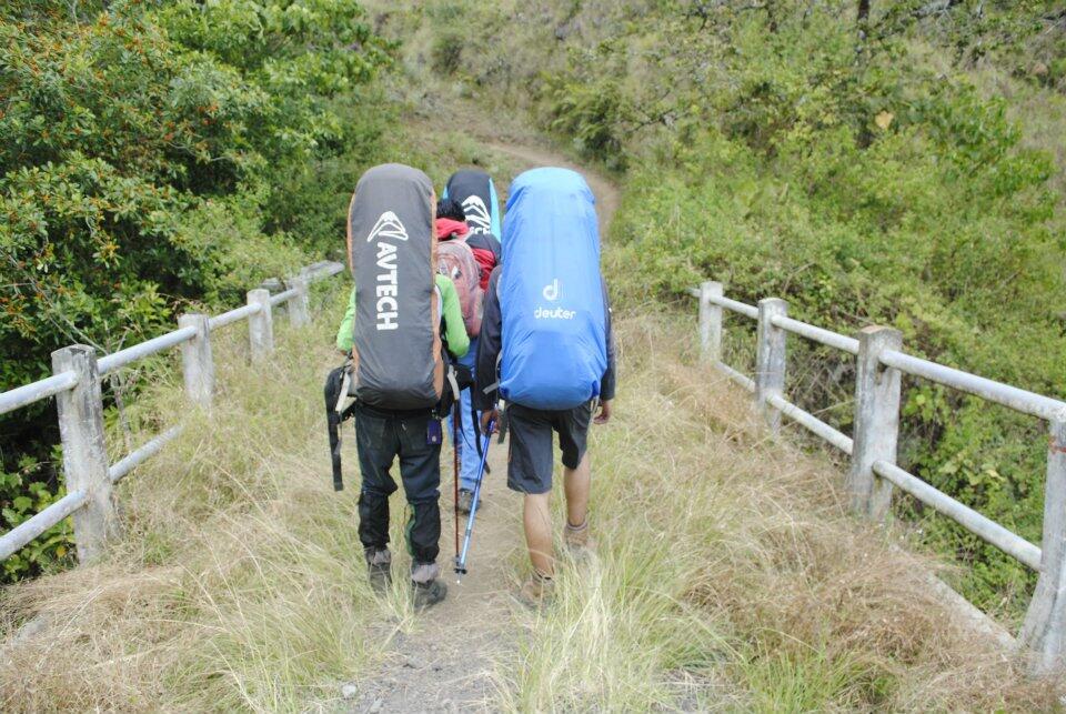 Mengapai puncak Rinjani