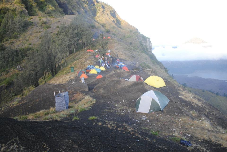 Mengapai puncak Rinjani