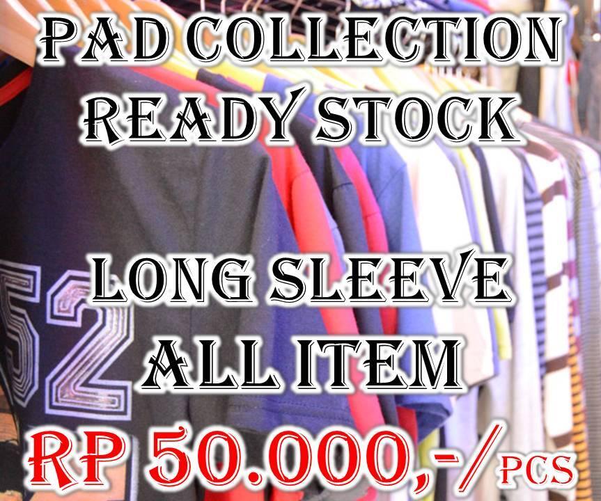 LONG SLEEVE T-Shirt - KAOS LENGAN PANJANG | READY STOCK ALL ITEM 50rb