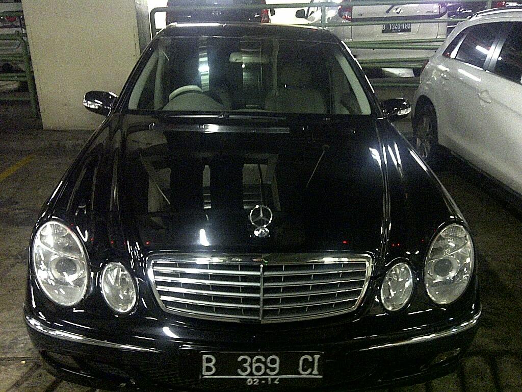 Terjual DIJUAL Mercedes Benz Mercy E260 Ellegance 2004 