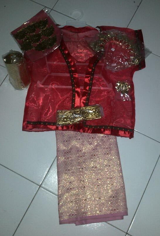 JUAL RUGI BAJU ADAT/DAERAH free ONGKIR