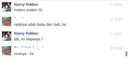 ngakak percakapan maho di FB