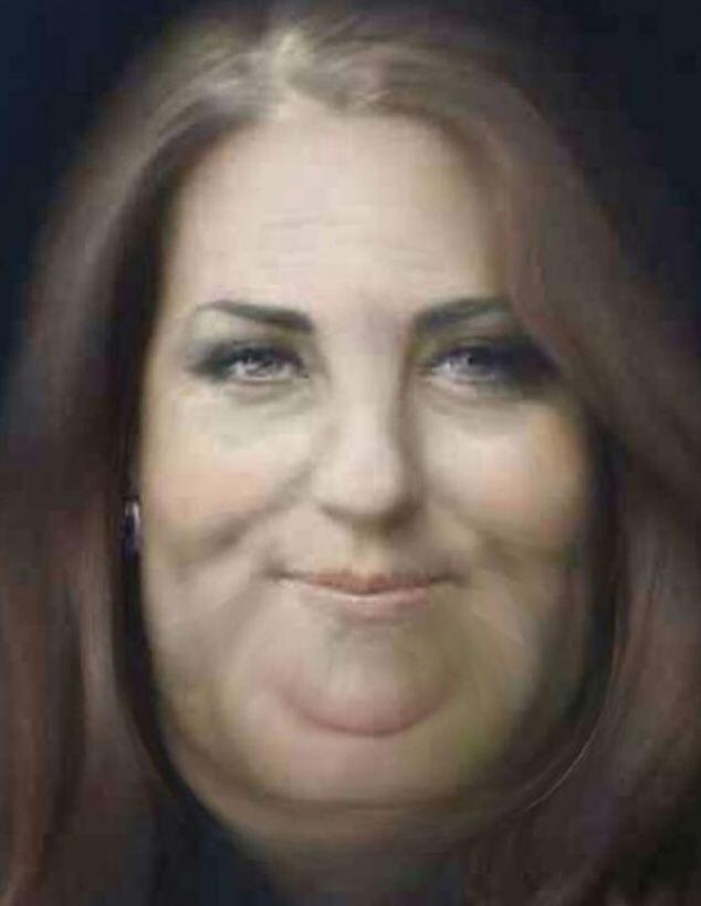 Lukisan Kate Middleton jadi bahan pranksters
