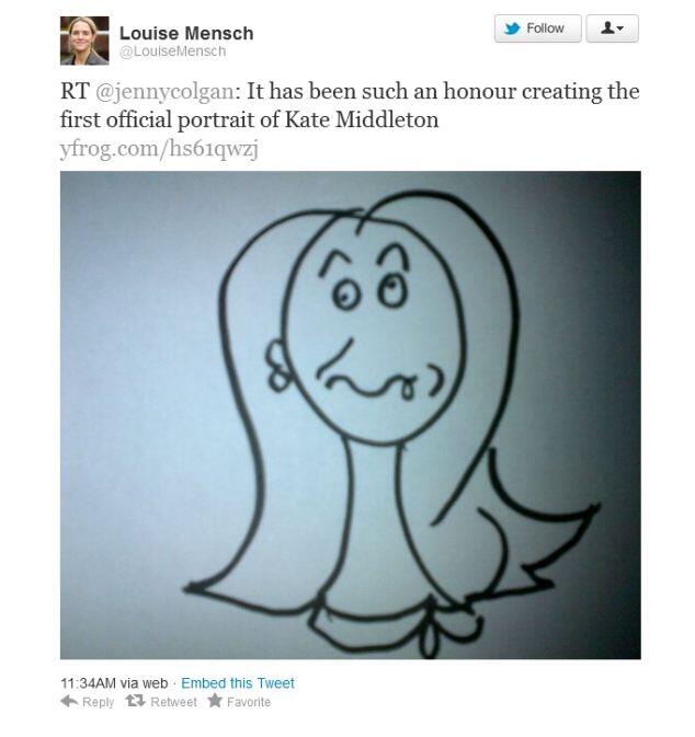 Lukisan Kate Middleton jadi bahan pranksters