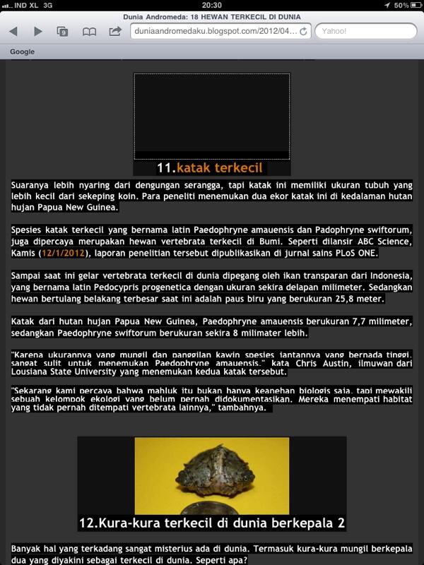 Hewan - hewan terkecil di dunia