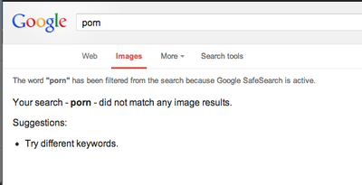 Google &quot;Blokir&quot; Gambar Porno
