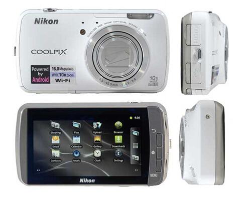 Nikon Coolpix S800c Kamera Digital Android